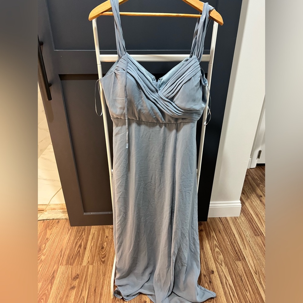 Birdy grey Spence Convertible Dress - Dusty Blue Medium